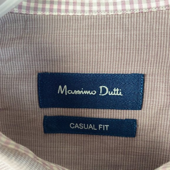 Mossimo Dutti Dress Shirt XL Casual Fit Men's Long Sleeve Adults - Picture 3 of 9